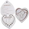 AZIAMOR Mibb My Memory Kit Box Primi Dentini Custodia in Legno Idea Regalo