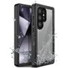 MOTIVE Progettato per Samsung Galaxy S24 Ultra Custodia Impermeabile, Obiettivo Integrato e Pellicola Protettiva, Grado Militare 4,5 m, Completamente Antiurto, Antipolvere, IP68 Subacqueo, S24 Ultra