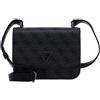 Guess Noelle Mini Crossbody Flap, Borsa Donna, Coal, Taglia Unica
