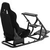 Minneer Cockpit simulatore pieghevole con sedile nero per Logitech G25 G923 G920