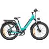ENGWE E26 ST Bicicletta elettrica, batteria 48V 16AH, motore 250W, cambio Shimano 7 velocità, autonomia massima 140 km - Blu
