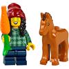 FIRMANSAM Selezione: Lego Minifigures 71032 - Serie 22 - Minfigure, personaggi da collezione (05 - ragazza con cavallo)
