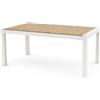 SALMAR Tavolo Santorini Bianco Allungabile 163/223x95cm.