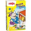 HABA Rhino Hero impilamento 3D Tavolo per bambini-2-5 Giocatori-5 Anni in su-Gioco d'azione per Tutta la Famiglia-Piccolo Formato, Multicolore, 302203