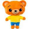 BANDAI - Pagliaccio Plim Plim, Peluche Musical Bam Bam 20 cm, Multicolore Modello PL85024, Giocattolo con Frasi della Serie e Allegra i Bambini