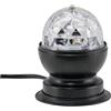 Briloner LED RGB Luce da discoteca Ø 8,8 cm 3W 3000K 400lm nero in plastica