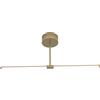 Sikrea ELIA/PL70D O Lampada a soffitto DA 70CM A led 13W SDD 2800 - 5000K 905LM in metallo oro verniciato
