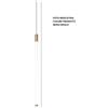 Sikrea ELIA/S1D O Sospensione oro verniciato in metallo a LED 15W SDD 2800 - 5000K 975LM dimmerabile