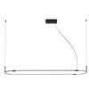 Sikrea ELIA/S2D N Sospensione a LED 28W SDD 2800 - 5000k 2349LM in metallo nero opaco Dimmerabile