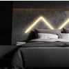 Briloner Remsa Lampada a parete RGBIC a LED intelligente, 36 cm, 24W 3000K, bianco
