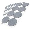 Adsamm® / 40 x feltrini autoadesivi/Grigio/ø 50 mm/Rotondo/piedini per mobili in feltro da 3.5 mm di spessore/pad protettivi per arredi