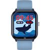 ICE-WATCH - ICE smart junior 2.0 Blue Light blue - Orologio connesso da bambino blu con cinturino in silicone azzurro - 022795 (1,75 inch)