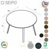 SEIPO VERTEX Tavolo riunione piano in melaminico ROTONDA diametro 1400 Seipo - VX.0098