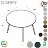 SEIPO VERTEX Tavolo riunione piano in melaminico ROTONDA diametro 1200 Seipo - VX.0097