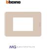 BTICINO JA4803TR Placca 3 moduli in tecnopolimero Ritual - MatixGO