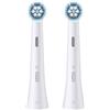 Oral-B Testine di Ricambio iO Series Gentle Care Bianche, Testine Rotonde Originali, per Gengive Sensibili, 2 Testine