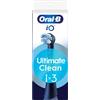 oral-b Oralb power refill io ultra clean black 3 pezzi