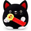 Snackles Dimensione Grande 35 cm Snackle Gatto Nero (PEZ)