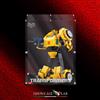 SHOWCASE LAB TECA IN PLEXIGLASS ACRILICO-SHOWCASE- PER SET LEGO 10338-BUMBLEBEE-TRANSFORMERS