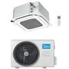 Midea Climatizzatore Condizionatore Midea Cassetta 4 vie Compatta R32 12000 BTU MCA4U-12HRFNX(GA) INVERTER Classe A++/A+