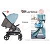 Baciuzzi Passeggino BX 22 BREEZE Leggero Chiusura LAMPO Omologato 22 Kg