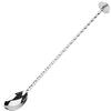 Fdit Cucchiaino da Cocktail miscelazione caffè Bevanda Utensile da stratificazione Acciaio Inossidabile con Manico Lungo per Bar Coffee Cucchiaio da Bar Twisted(#7)