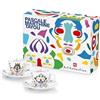illy Art Collection Pascale Marthine Tayou 2 Tazze da Caffè Espresso Numerate Firmate