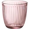Bormioli Rocco & Figlio- Line Bicchiere per Acqua, Multicolore, BOR1238, 6 pezzi