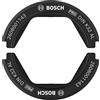 Bosch 1 inserto per pressa, alluminio 67 x 45 mm, accessori professionali, DIN K32