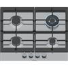 Siemens Piano cottura a gas EC6A5HI90 finitura acciaio inox da 60 cm