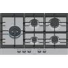 Siemens Piano cottura a gas EC7A5SI90 finitura acciaio inox da 75 cm