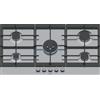Siemens Piano cottura a gas EC9A5RI90 finitura acciaio inox da 90 cm