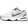 Nike Air Monarch Iv, Scarpe da ginnastica Uomo, Bianco White Metallic Silver Midnight Navy 445, 42 EU