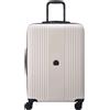 DELSEY PARIS Ophelie 67 cm bagaglio a mano medio in policarbonato/abs rigido 4D 4 ruote girevoli Beige