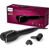 Philips Auto Curler 8000 Series, arricciacapelli, 27 diverse opzioni di styling, nero, modello BHB876/00