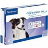Virbac Effipro Duo Spot-On antiparassitario spot-on Cani - 4 pipette per cani da 10 a 20 kg - Antiparassitario per cani - SPEDIZIONE GRATIS 1° ORDINE + scegli lo sconto BZR5 / BZR20