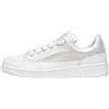Candice Cooper VELANIE-Sneakers in Pelle, Argento 41