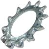 AERZETIX - C44525 - Set di 50 Rondelle freno a ventaglio M8 per bullone/vite M8 - denti dentatura esterna - in acciaio zincato - DIN6798 - assemblaggio dado serraggio tenuta fissaggio