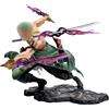 Miotlsy Zoro Action Figure, 26CM PVC Anime Action Figure Personaggi anime dei cartoni animati tremila fan del mondo Zorro bambini collezione per adulti giocattolo auto comodino decorazioni della stanz