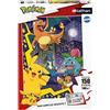 Nathan-POKEMON-Puzzle 150 pieces - La ville des Pokémon-4005556861897-A partir de 7 ans