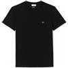 Lacoste T-Shirt M/M Girocollo Noir Nera Uomo