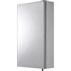 Croydex Anton - Armadio a battente singolo in acciaio inox
