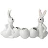 Goebel Statuetta di coniglio con vaso Spring Feelings - Snow White Pasqua
