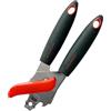 Fackelmann Apriscatole Manuale, apribarattoli maneggevole, Materiale Resistente in Acciaio Inox, Impugnatura Robusta Antiscivolo, Dimensioni 20x5x4,5 Circa, Linea Red