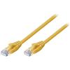 Lindy Cavo di Rete U/UTP Cat.6 Giallo, 0.5m