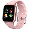 carneo Soniq+ - Orologio intelligente da donna, con app Fit, GPS tramite app, misurazione automatica della frequenza cardiaca, ossigeno e temperatura corporea, misurazione dello stress, indice