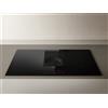 Elica Piano Cottura Induzione Con Cappa Aspirante Integrata NikolaTesla Prime S +, BL/A/83, 83 cm, 4 Zone Cottura, Vetro Nero - PRF0182325