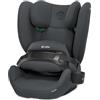 CYBEX Silver Seggiolino Auto Pallas B2 i-Size, ISOFIX, Gruppo 1/2/3 (9-50 kg), Da circa 15 Mesi fino a 12 Anni, Incluso Porta Bevande, Cobblestone Grey