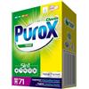 Clovin Purox PUROX UNIVERSAL Detersivo Lavatrice In Polvere (71 Lavaggi) per tessuti colorati e bianchi, cartone da 5 kg