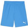 PUMA teamGOAL Shorts Jr, Pantaloncini in Maglia Unisex Kids, Ignite Blue White, 140
